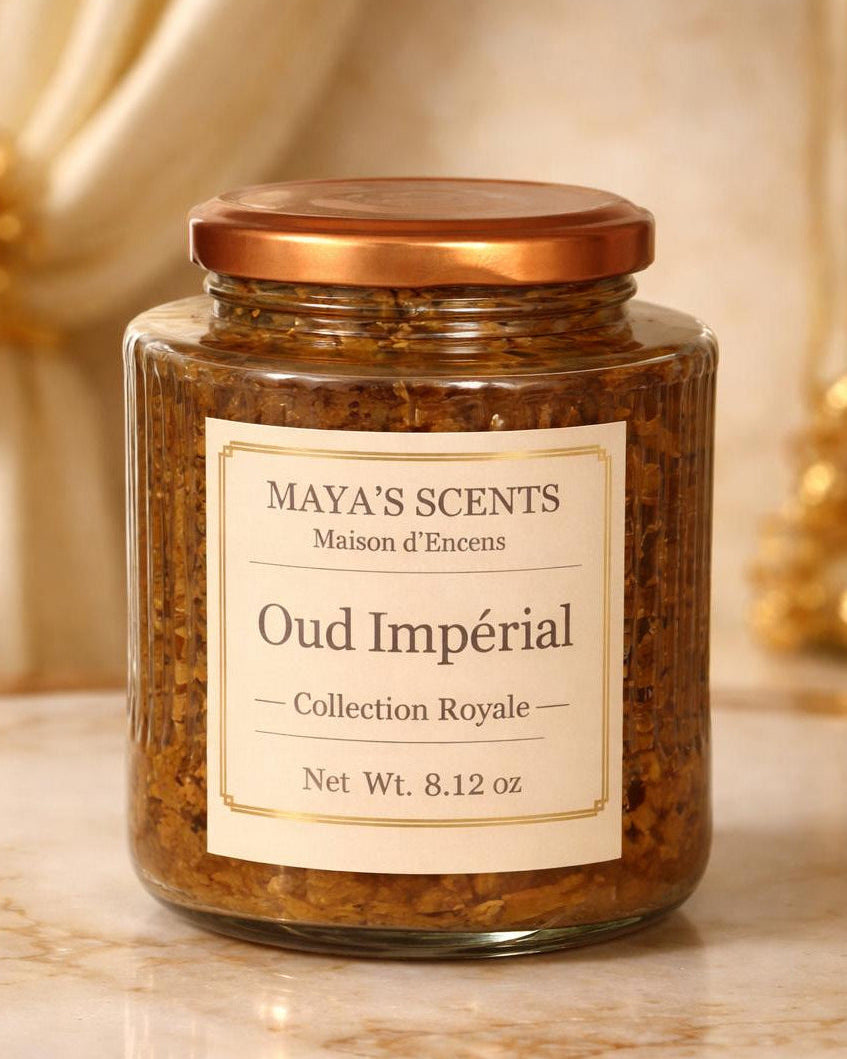 Oud Impérial Resin Incense — Collection Royale